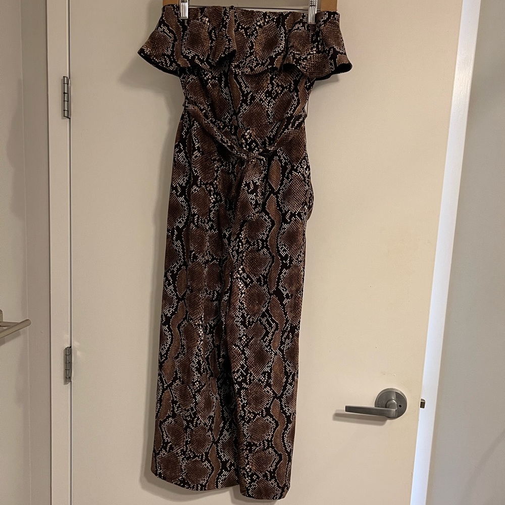 Python Pattern Jumpsuit - image 1